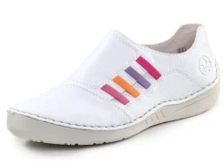 Rieker, klassische Damen-Slipper, mit Gummizug