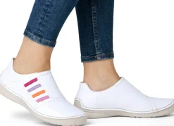 Rieker, klassische Damen-Slipper, mit Gummizug