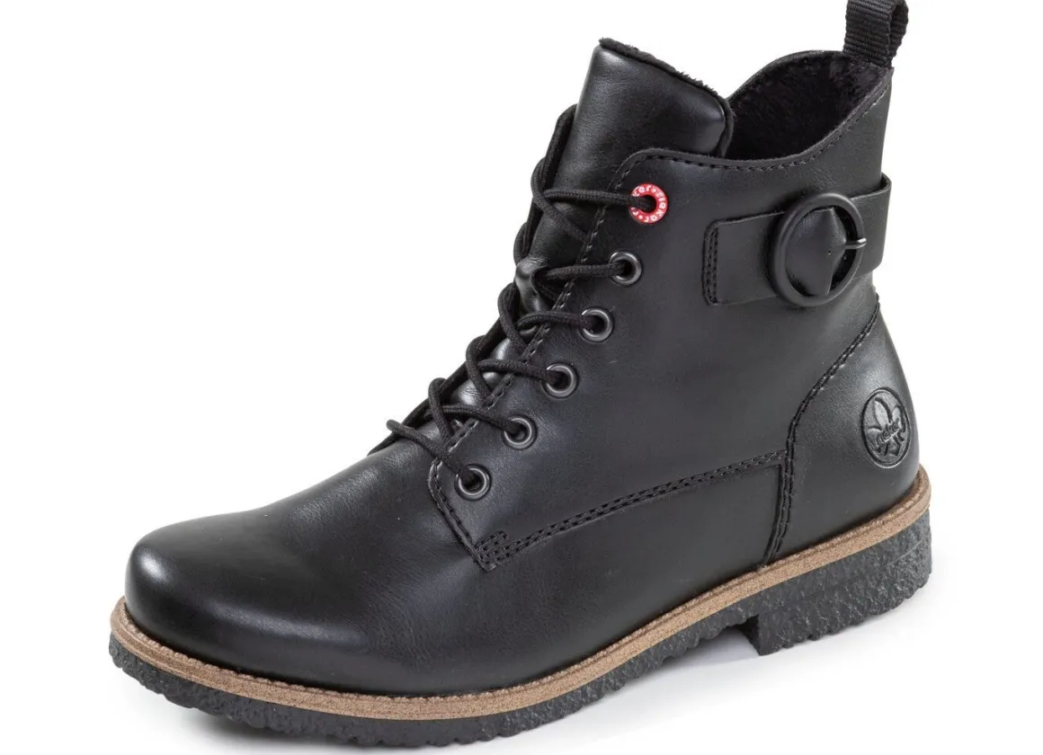 Rieker, klassische Damen-Stiefeletten, mit Reißverschluss