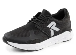 Rieker Sneaker aus teilweise beschichtetem Meshmaterial