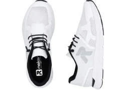 Rieker Sneaker aus teilweise beschichtetem Meshmaterial