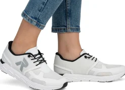 Rieker Sneaker aus teilweise beschichtetem Meshmaterial