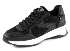 Rieker Sneaker mit Glitzersteinchen