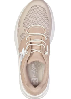 Rieker, sportive Damen-Sneaker, Weite G, mit herausnehmbarem Fußbett