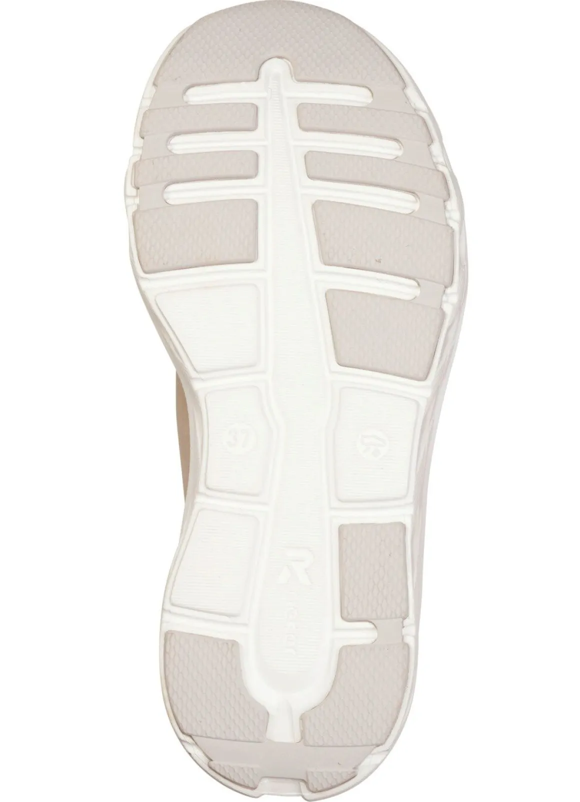 Rieker, sportive Damen-Sneaker, Weite G, mit herausnehmbarem Fußbett