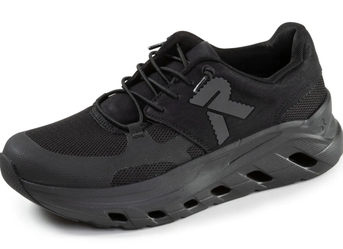 Rieker, sportive Damen-Sneaker, Weite G, mit herausnehmbarem Fußbett
