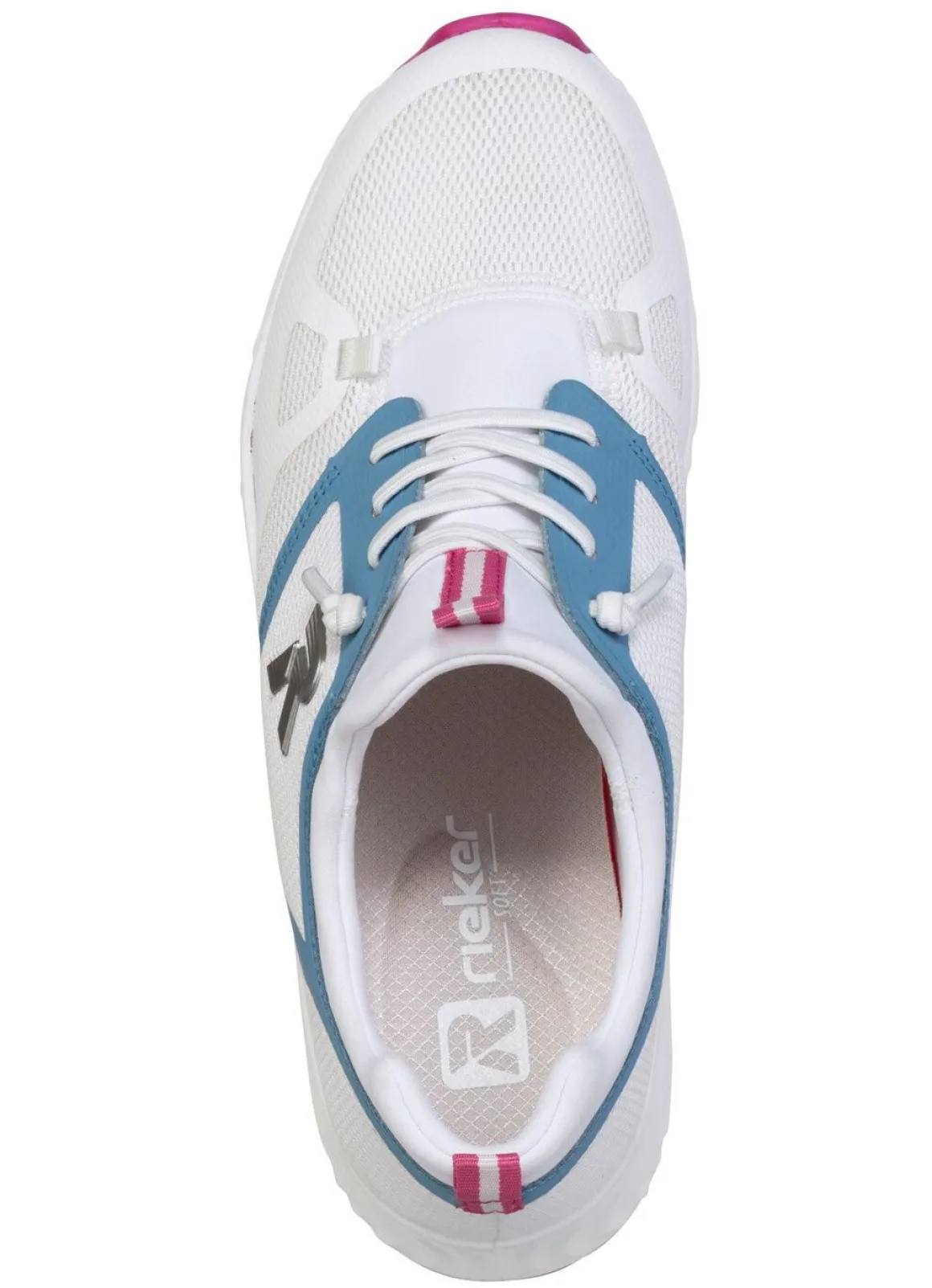Rieker, sportliche Damen-Sneaker, mit herausnehmbarem Fußbett