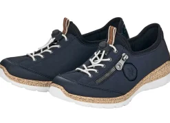 Rieker, sportliche Damen-Sneaker, mit MemoSoft Decksohle