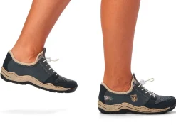 Rieker, sportliche Damen-Sneaker, mit herausnehmbarem Fußbett