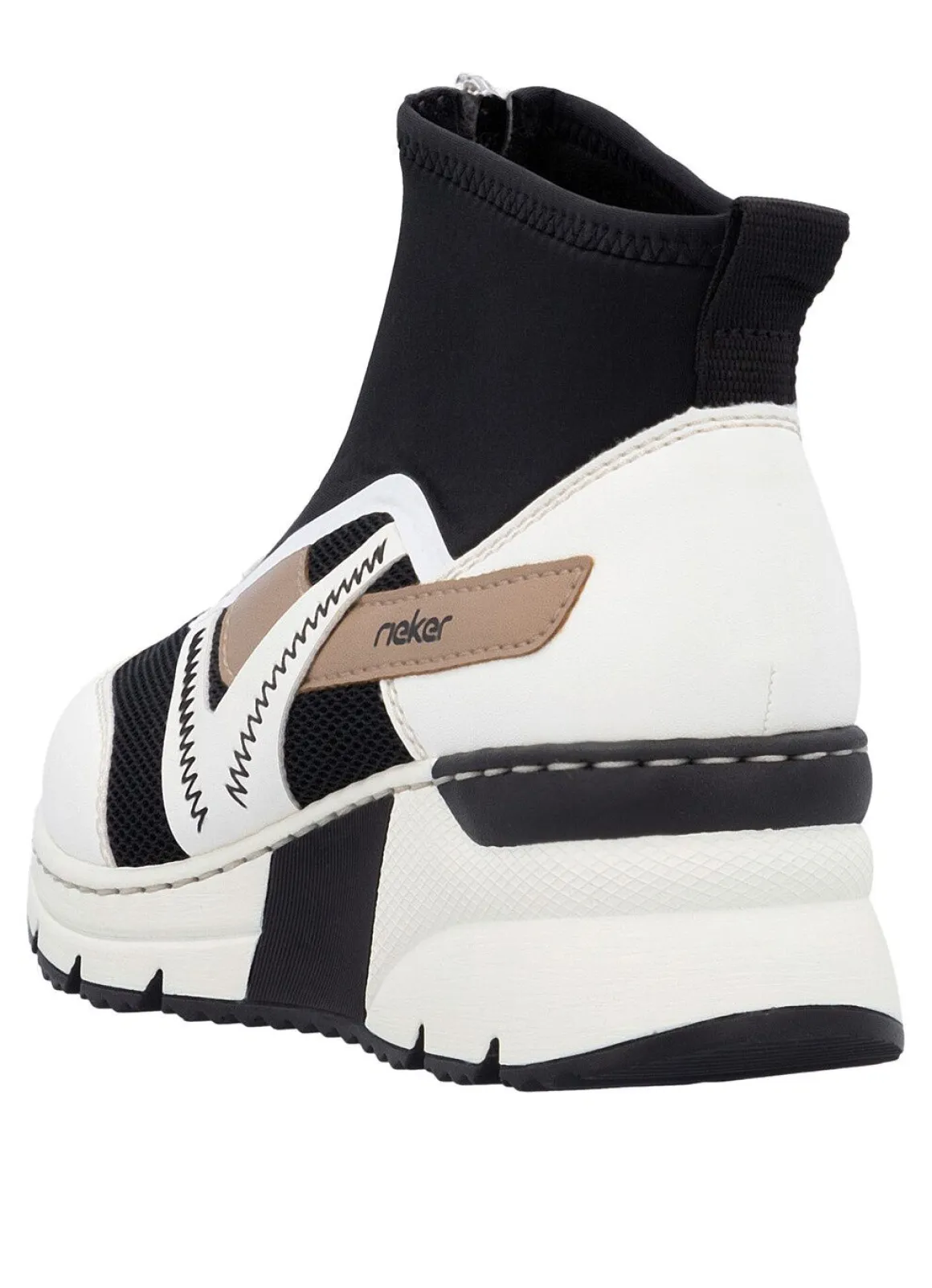Rieker, stylische Damen-Boots, Weite G, mit herausnehmbarem Fußbett