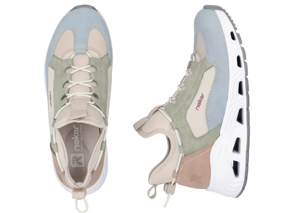 Rieker, stylische Damen-Boots, Weite G, mit herausnehmbarem Fußbett