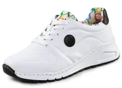 Rieker, stylische Damen-Sneaker, Weite H, mit herausnehmbarem Fußbett