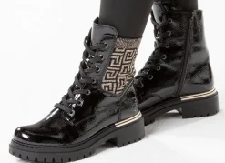 Rieker, stylische Damen-Stiefeletten, Winterschuhe, mit Reißverschluss