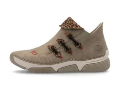 Rieker, trendige Damen-Boots, Winterschuhe, mit Reißverschluss