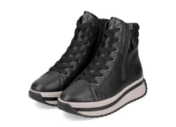 Rieker, trendige Damen-Boots, Winterschuhe, mit herausnehmbarem Fußbett