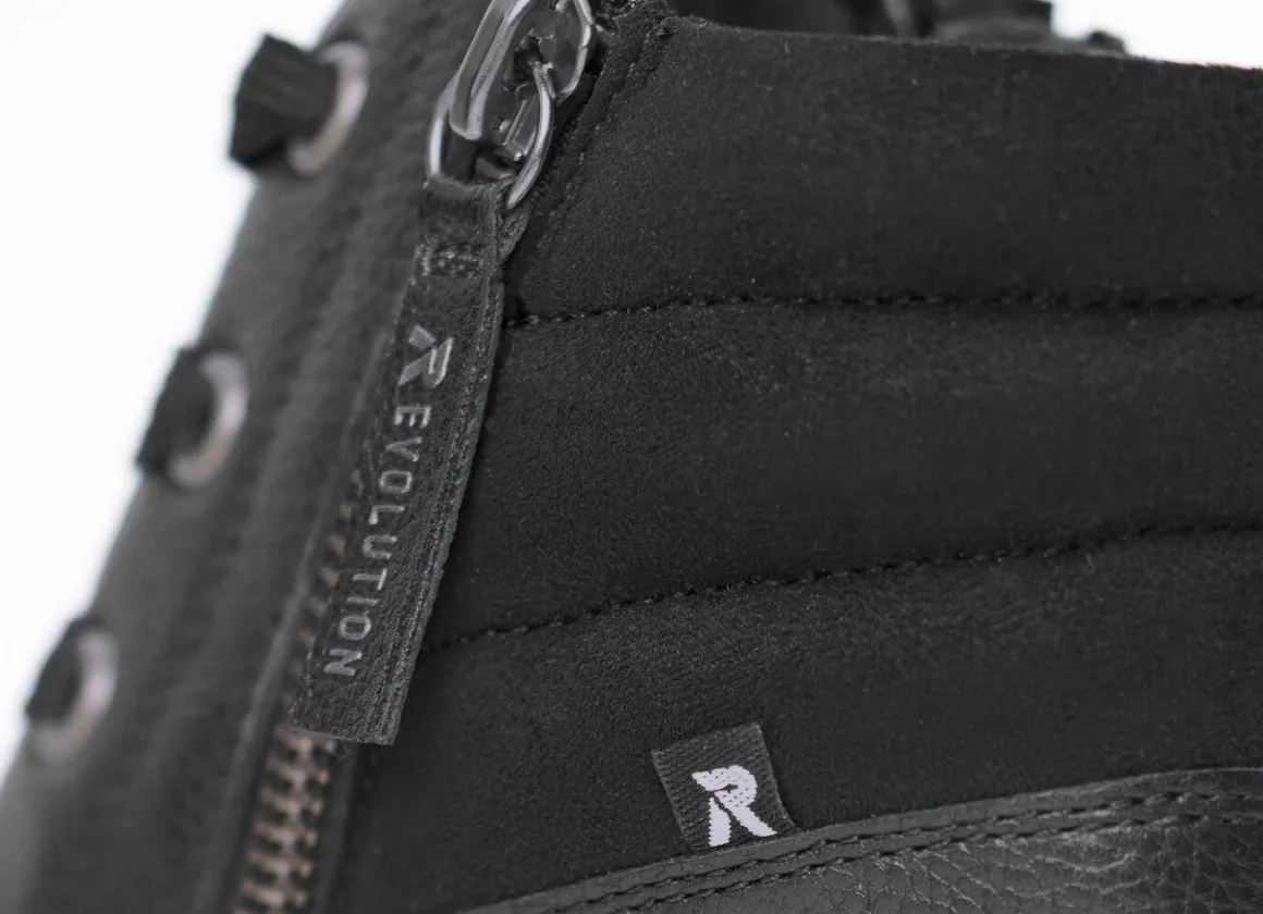 Rieker, trendige Damen-Boots, Winterschuhe, mit herausnehmbarem Fußbett