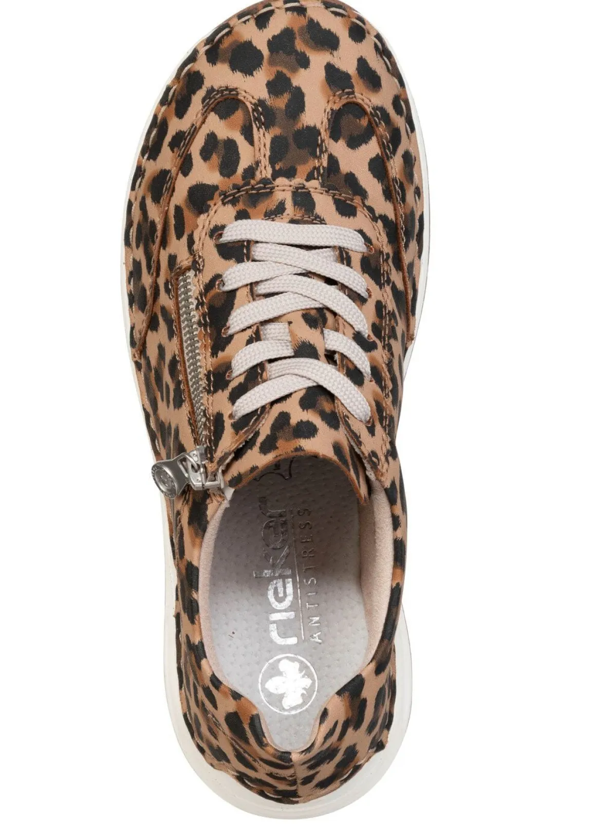 Rieker, trendige Damen-Sneaker, mit Reißverschluss