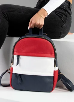 Rucksack in Color-Blocking-Optik