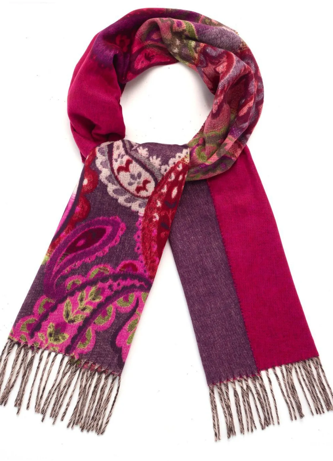 Schal mit Paisleydessin