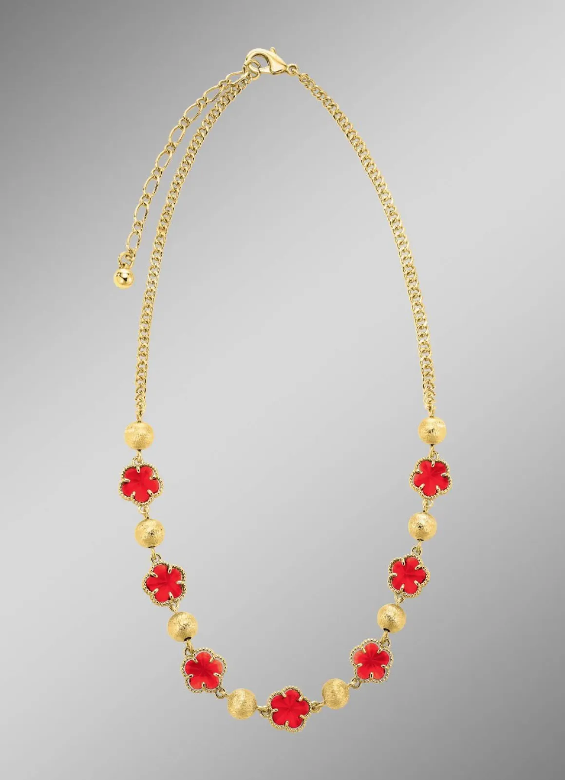 Schmuckset, 3-teilig, im Blumendesign