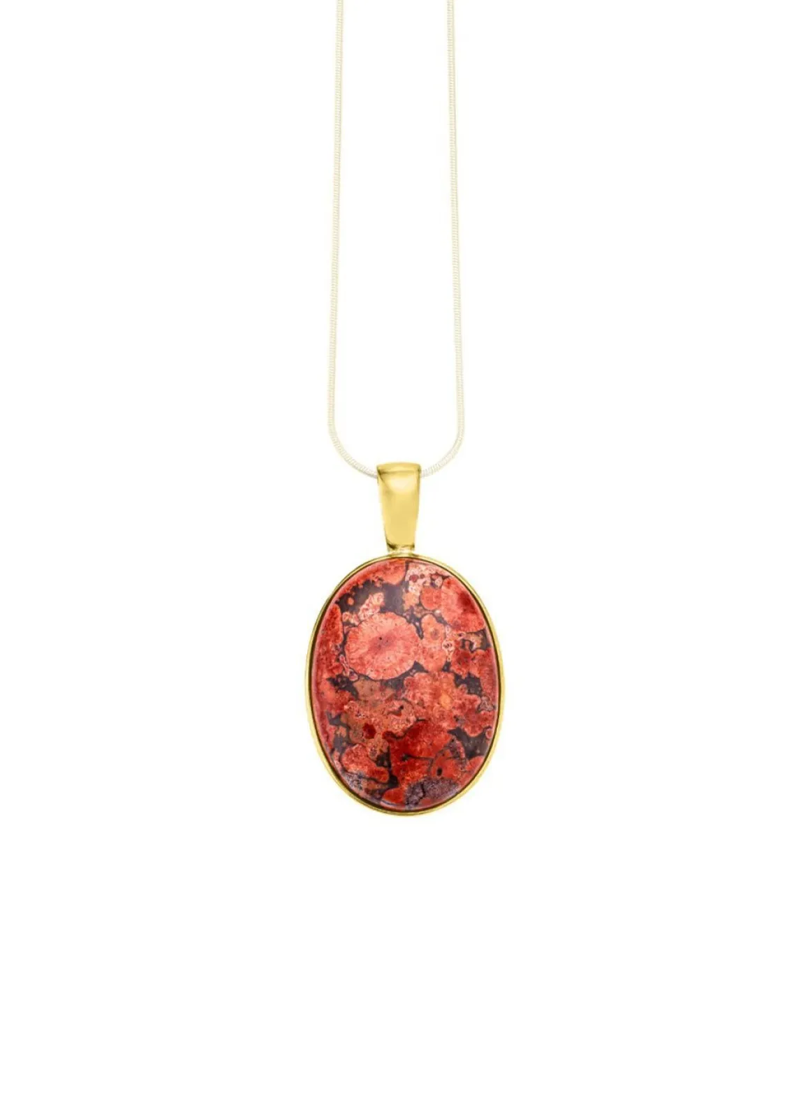 Schönes Unikat: Anhänger mit Flower Opal