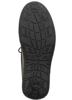 Schnür-Boots aus schattiertem Rind-Nappaleder