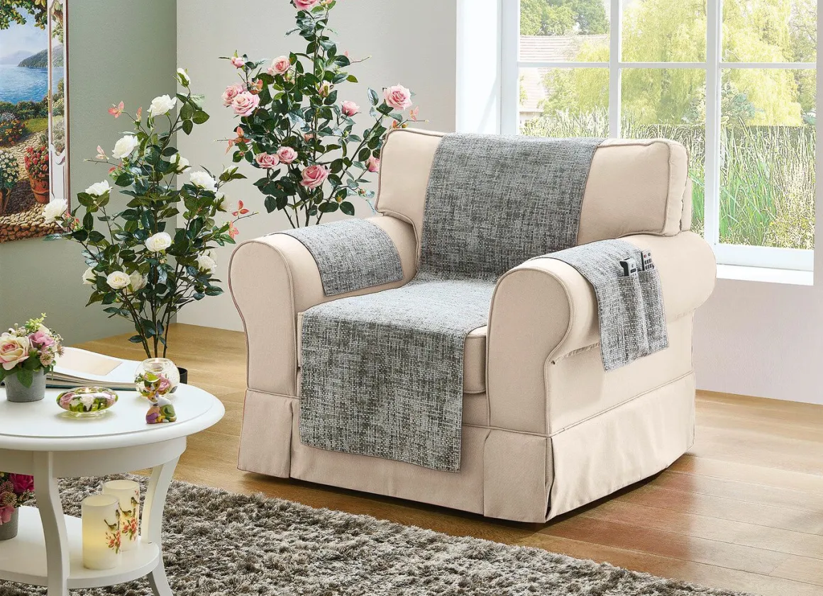 Sessel,- Couch,- und Armlehnschoner