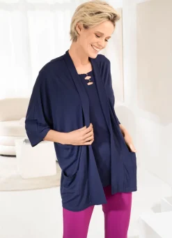 Shirtjacke mit aufgesetzten Taschen in 2 Farben
