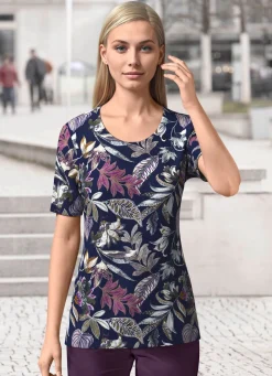 Shirt mit Allover-Druck