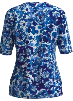 Shirt mit floralem Dessin