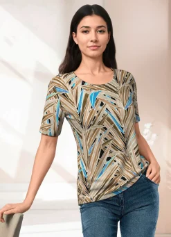 Shirt mit Rundhalsausschnitt