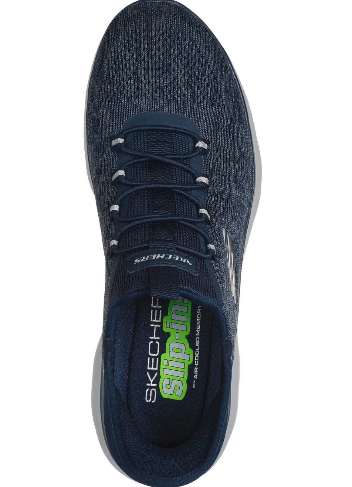 SKECHERS, Herren-Sneaker, mit geformter Slip-Ins Fersenplatte