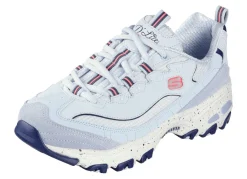 SKECHERS Schnür-Sneaker mit Veloursleder-Besätzen