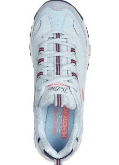 SKECHERS Schnür-Sneaker mit Veloursleder-Besätzen