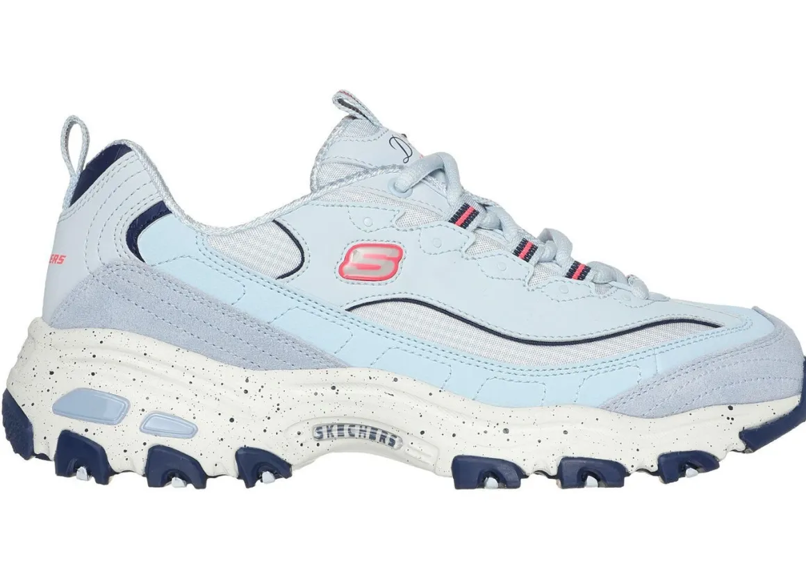 SKECHERS Schnür-Sneaker mit Veloursleder-Besätzen