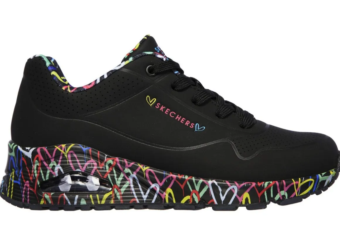 SKECHERS, trendige Damen-Sneaker, mit sichtbarem Luftpolster