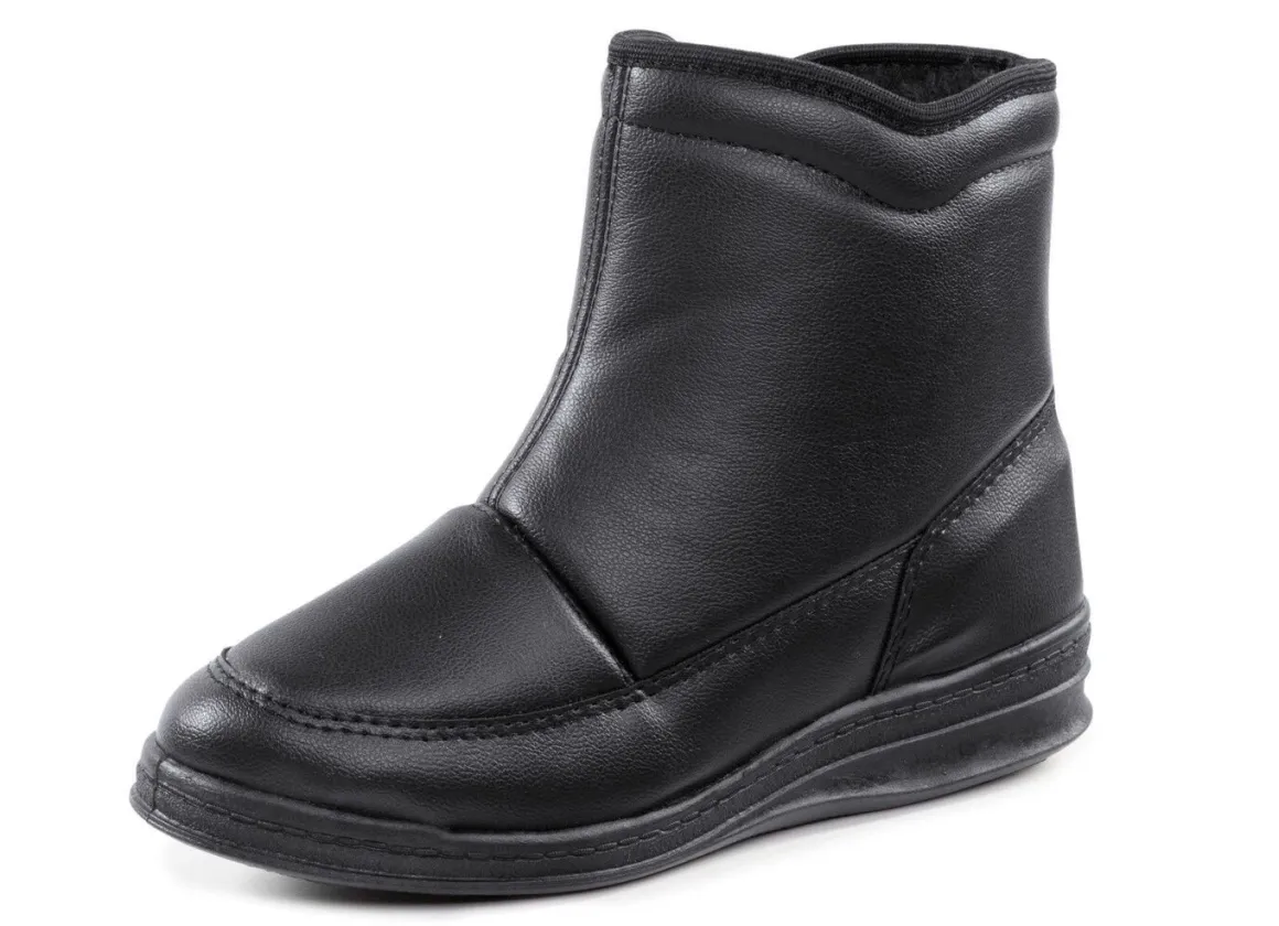 Stiefelette mit Warmfutter