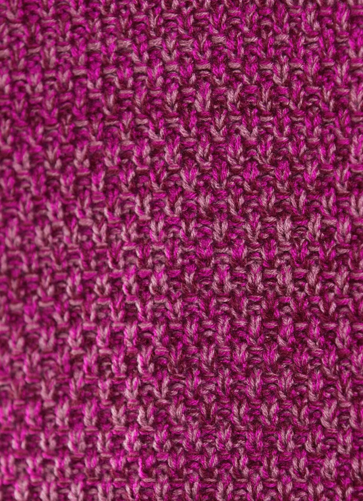 Strickjacke aus Melangegarn