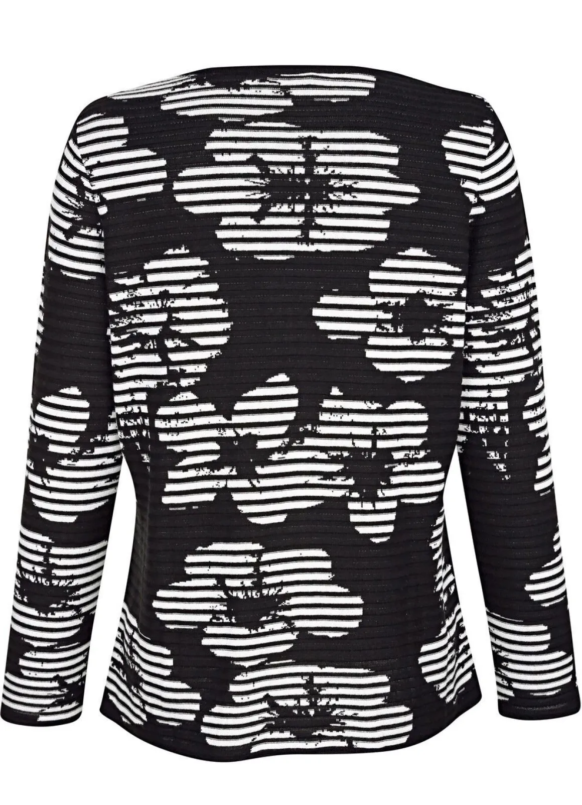 Strickjacke in Feinstrick