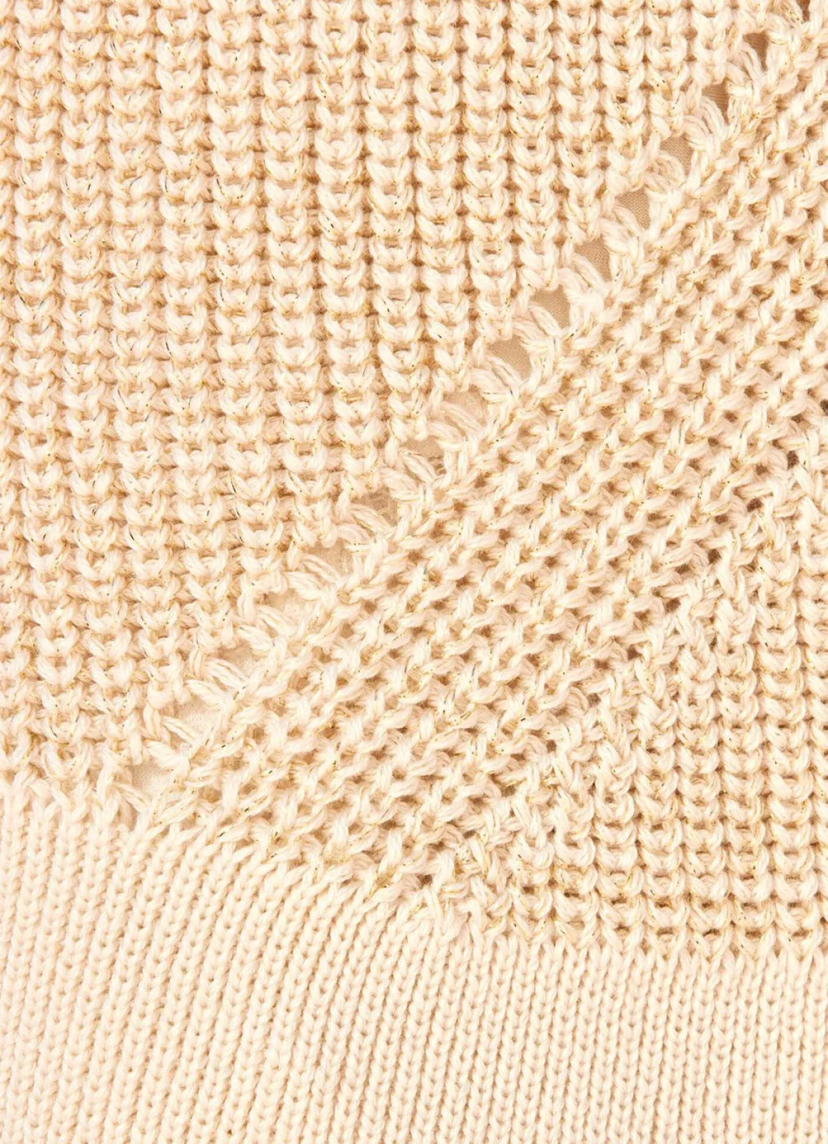 Strickjacke mit edlem Glitzer