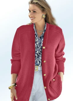 Strickjacke mit Schurwolle