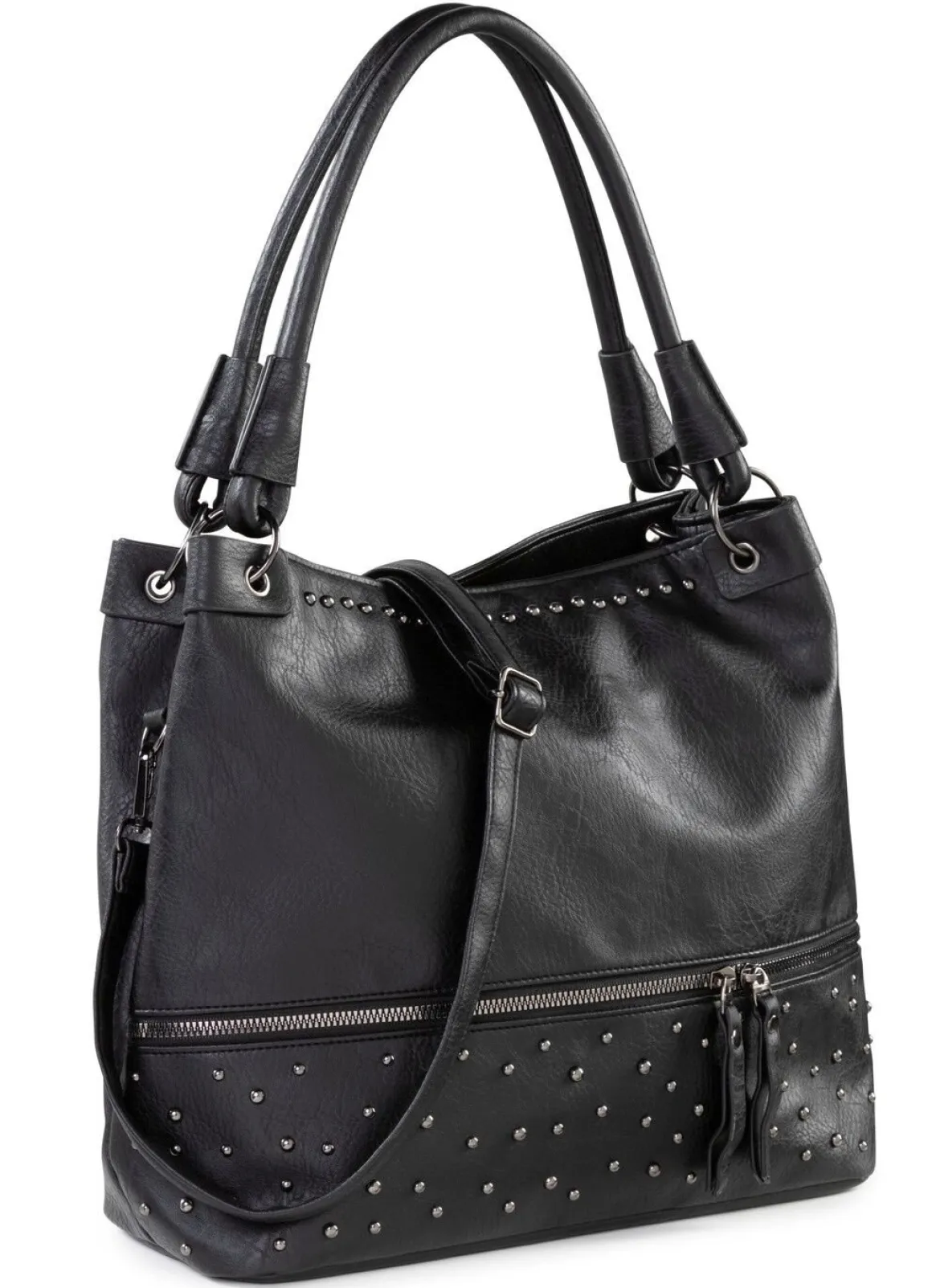 Tasche mit trendigen Ziernieten