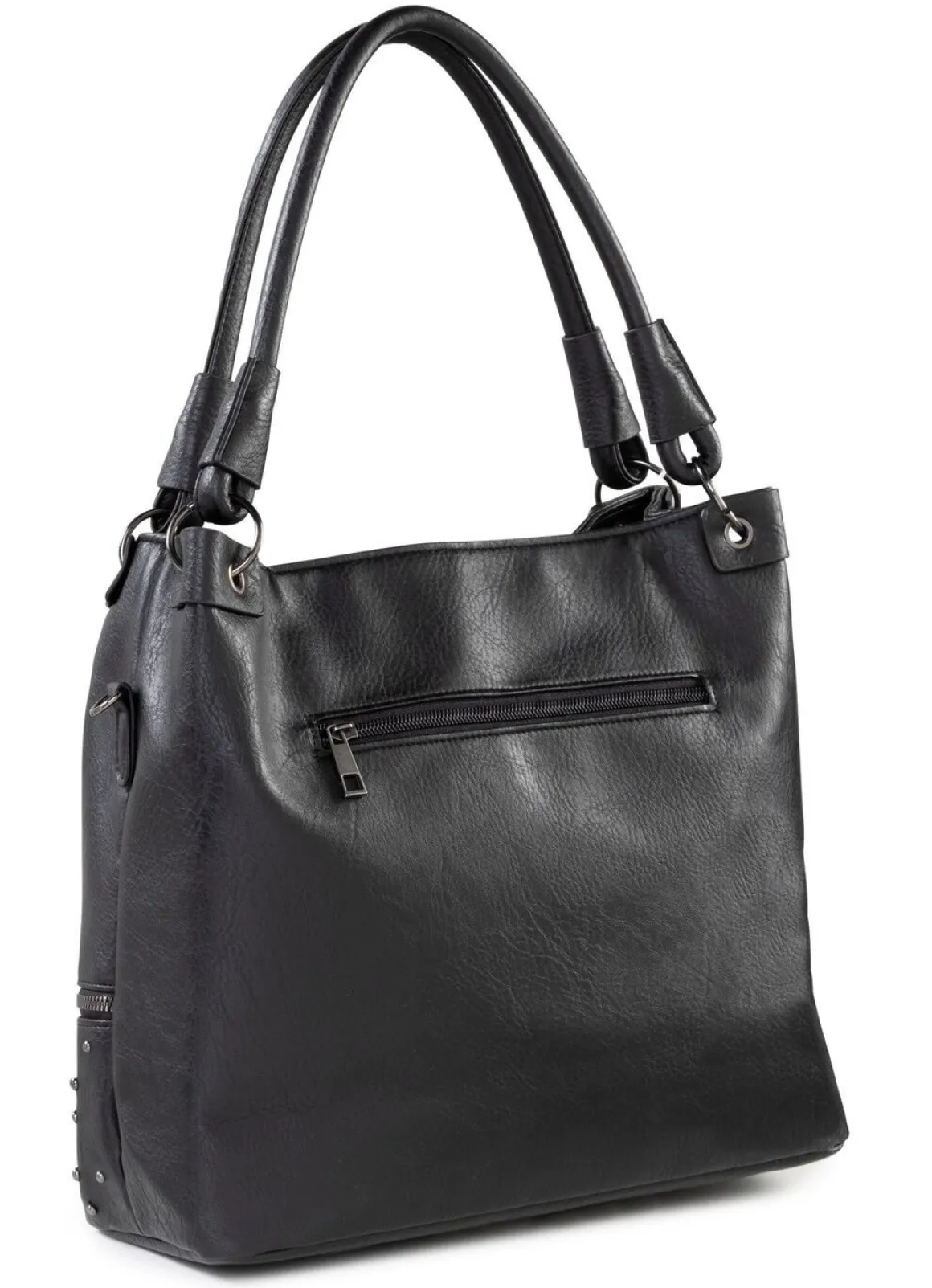 Tasche mit trendigen Ziernieten