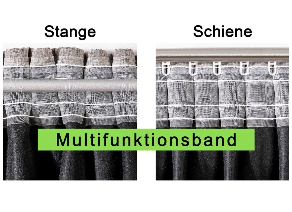 Thermo-Verdunkelungsschal mit Multifunktionsband