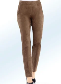 Trendige, samtweiche Hose