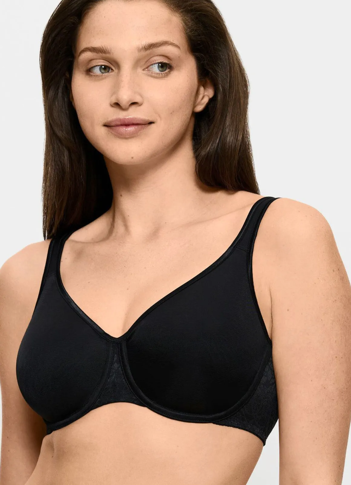 Triumph-Comfort Minimizer-Bügel-BH mit elastischer Tüllstickereispitze
