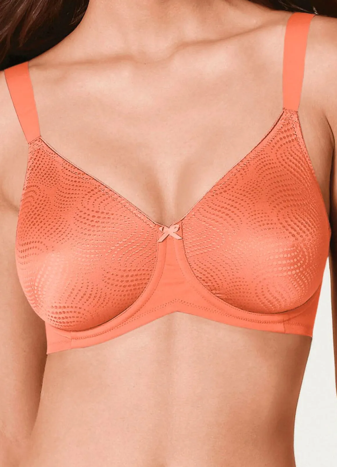 Triumph Essential Minimizer Bügel-BH mit jacquarddessinierten Cups