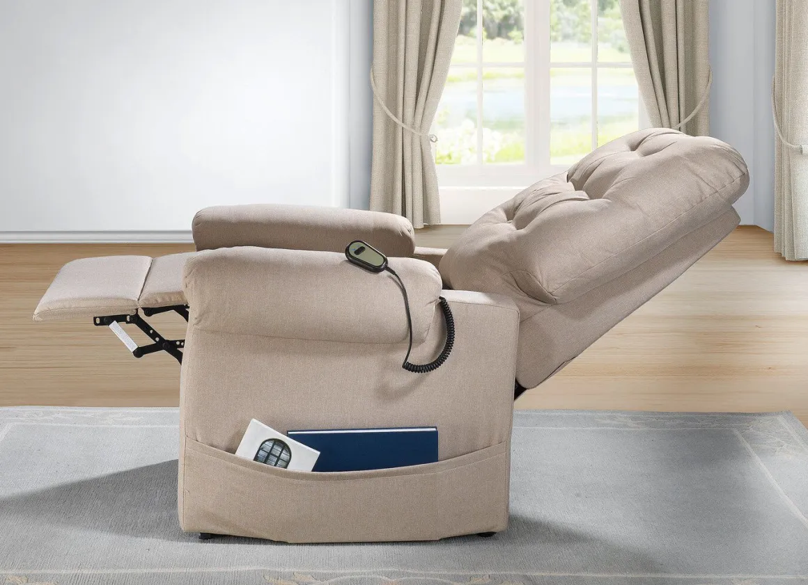 TV-Sessel mit Motor und Aufstehhilfe