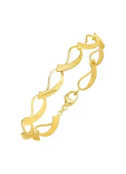 Vergoldetes Armband aus Silber