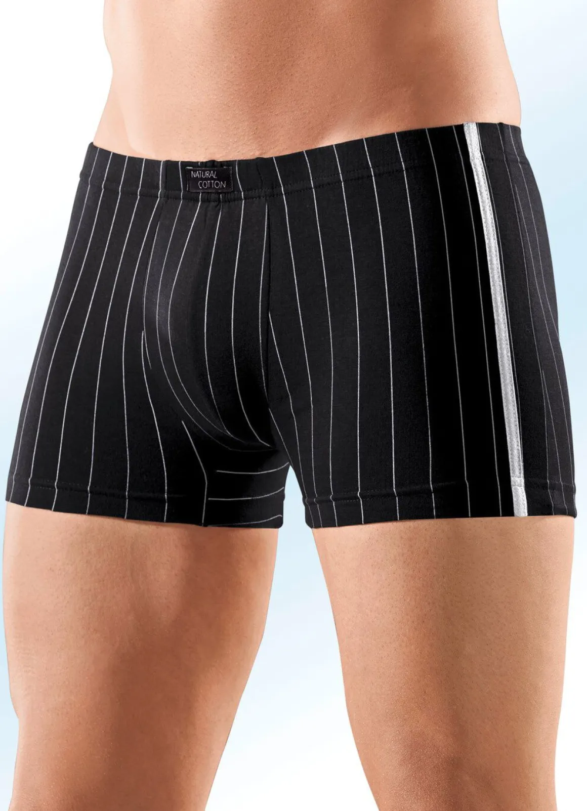 Viererpack Pants, gestreift